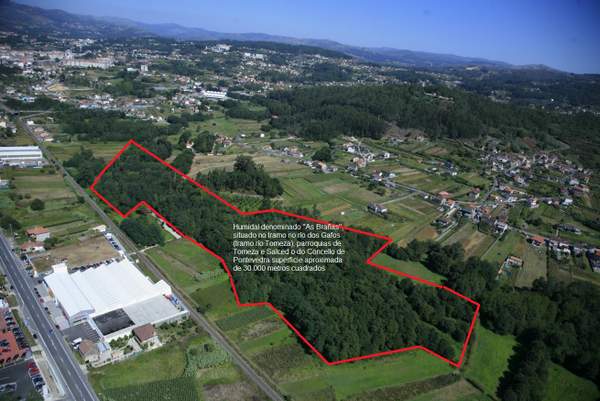 Río Tomeza, As Brañas