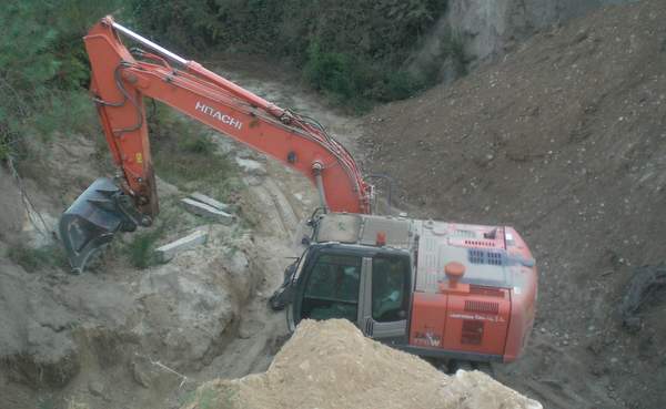 Retirada de xabre na area de proteccion do castro-001